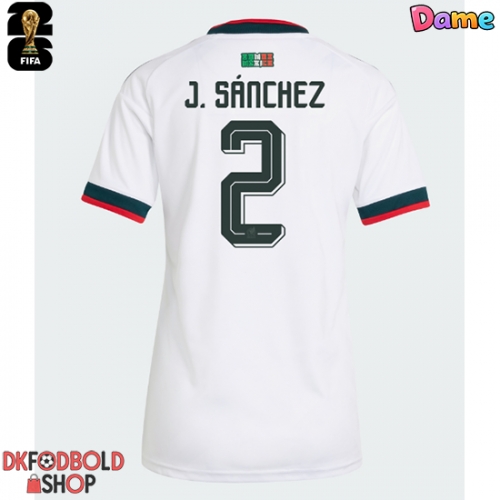 Mexico Jorge Sanchez #2 Udebanetrøje Dame VM 2026 Kort ærmer